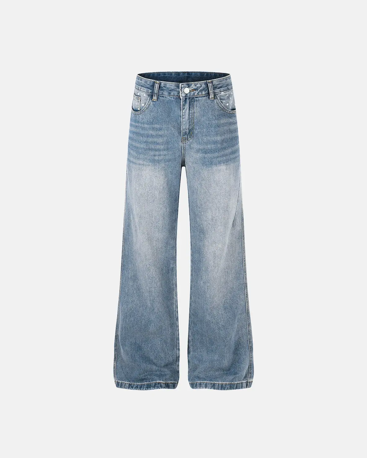 Star Pocket Bootcut Jeans | Inflation Streetwear