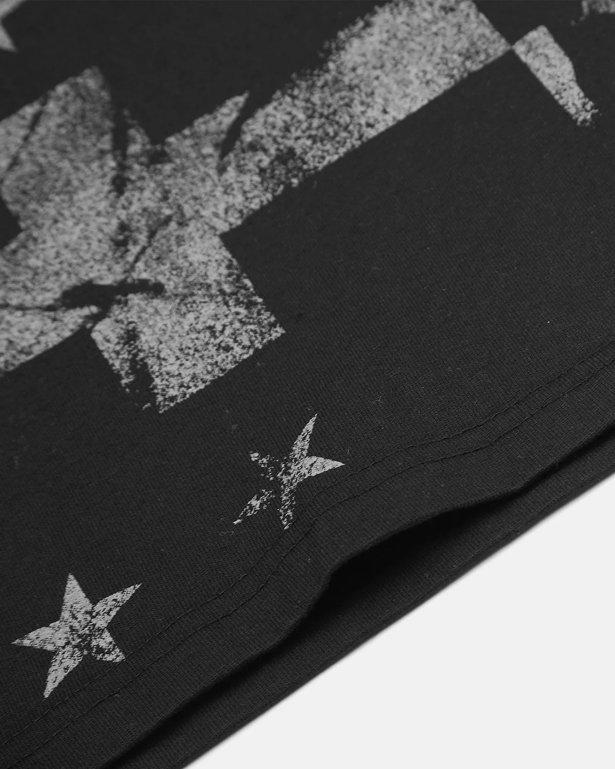 Distressed Graphic Long Sleeve T-Shirt | Inflation Streetwear - Image 8