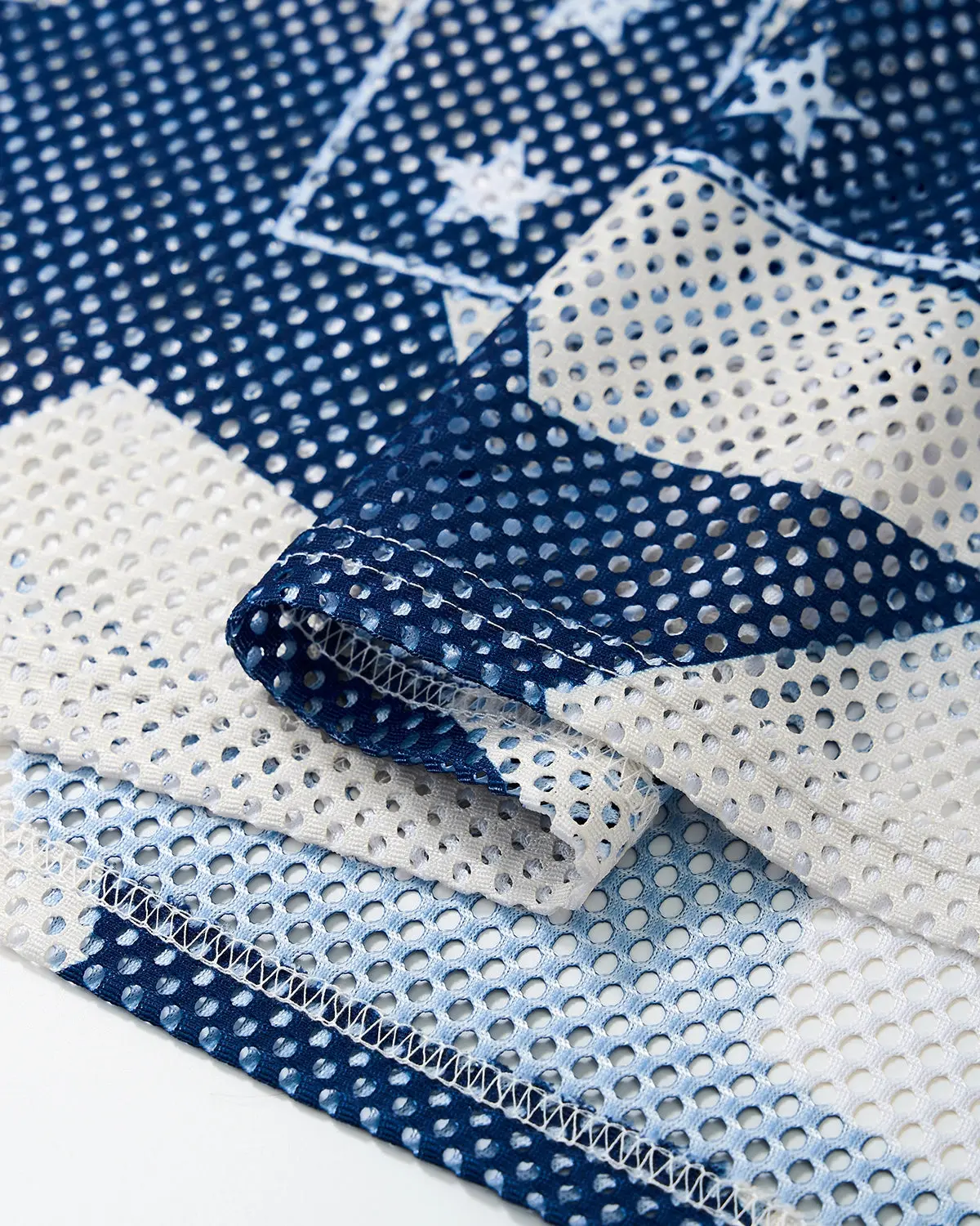 Star Graphic Oversized Mesh Jersey | Inflation Streetwear - Image 8