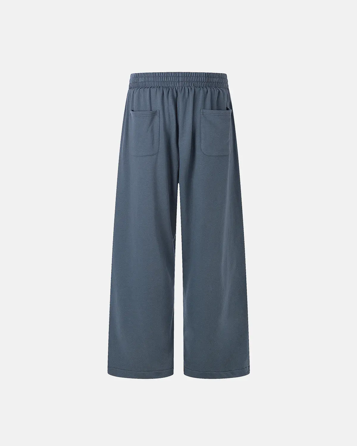 Star Patch Baggy Wide-Leg Sweatpants | Inflation Streetwear - Image 6