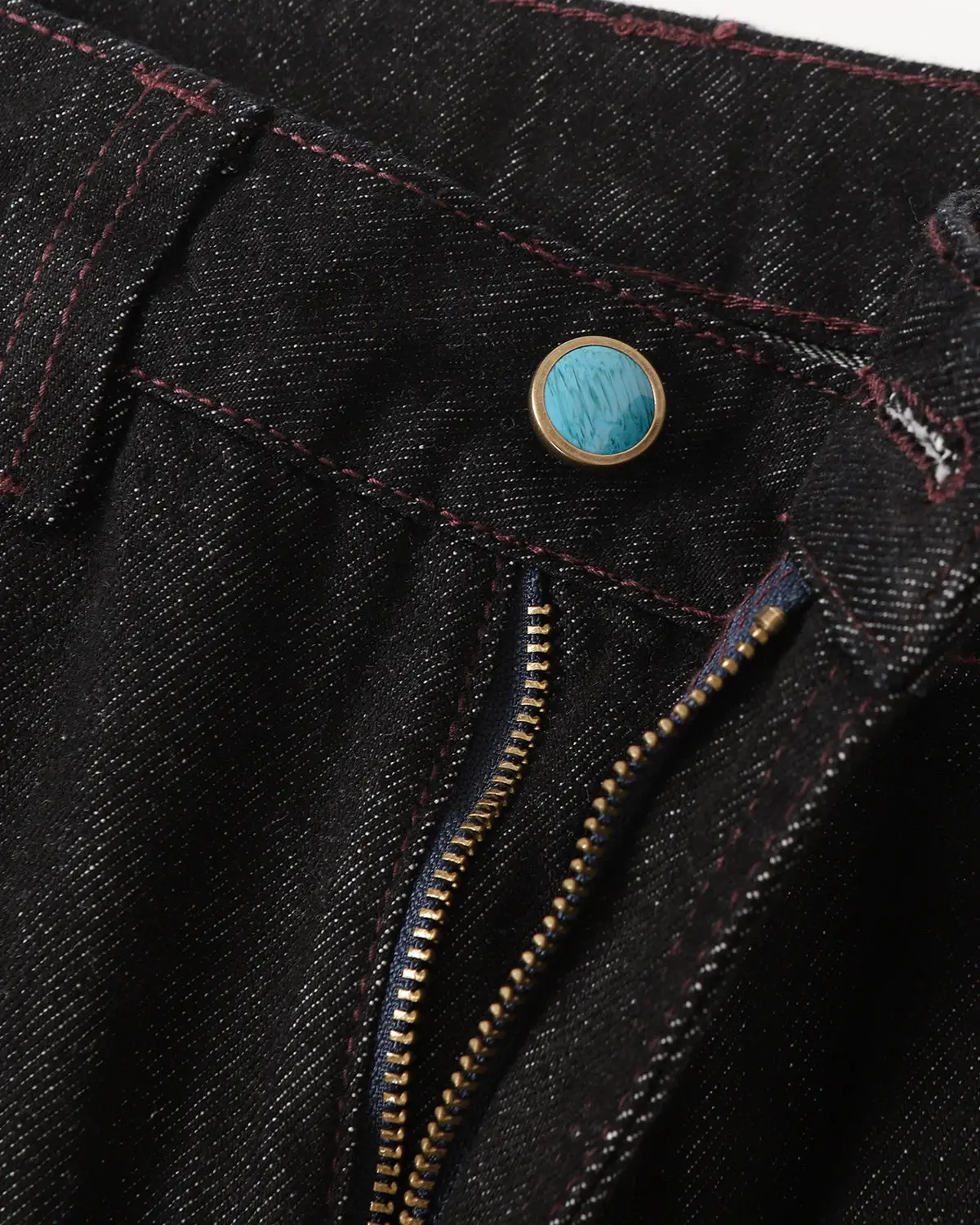 Stitching Deconstructed Raw Bootcut Jeans | Inflation Streetwear - Image 9