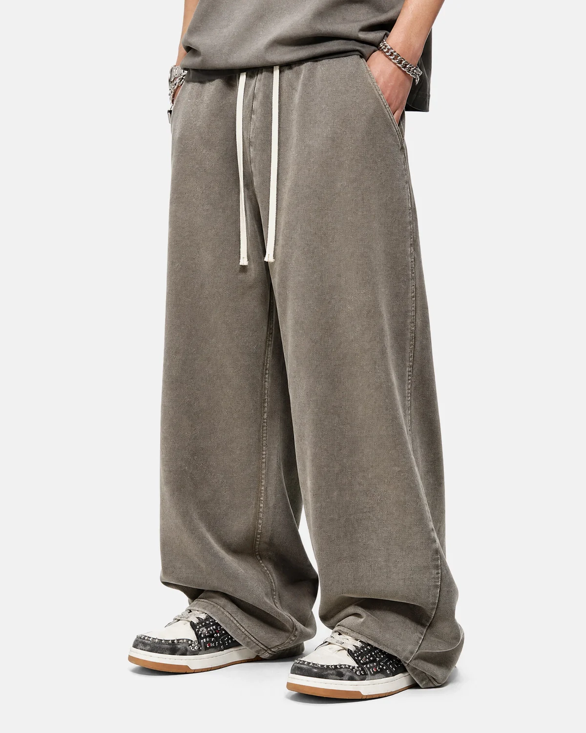 Straight Leg Acid Wash Sweatpant | Inflation Streetwear - Image 11