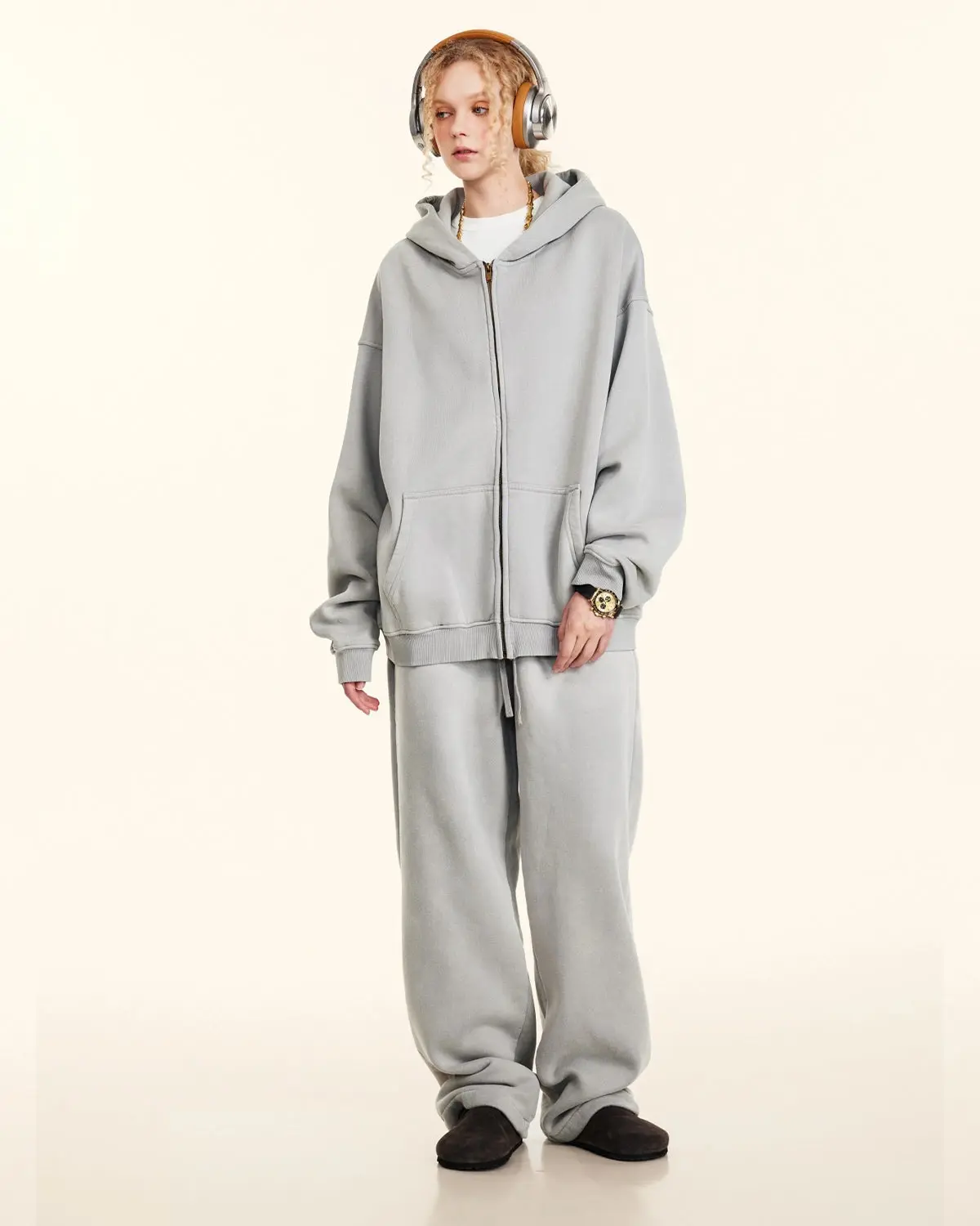 Straight-Leg Acid Wash Sweatpants | Inflation Streetwear - Image 4