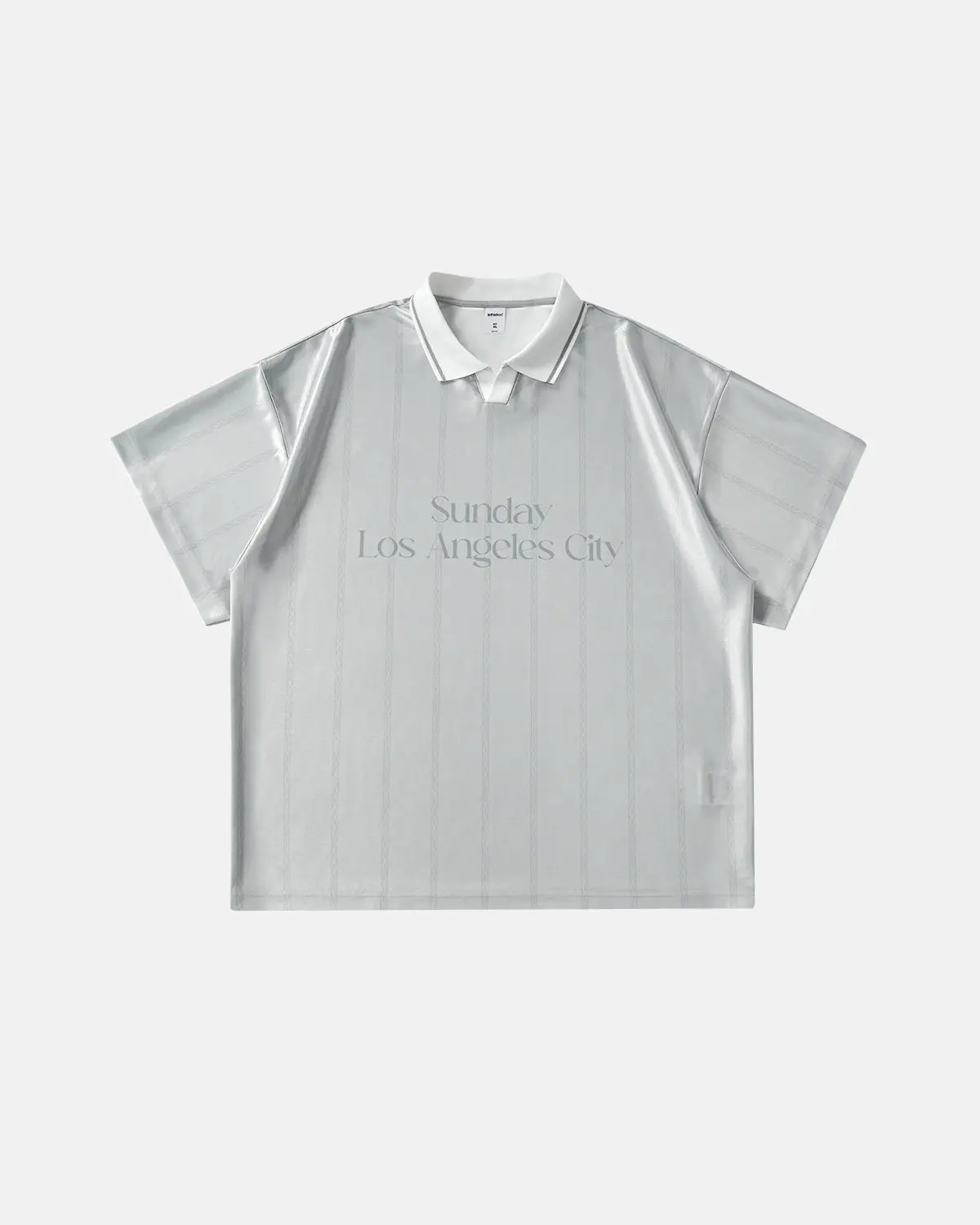 Vintage Striped Polo Jersey | Inflation Streetwear - Image 3