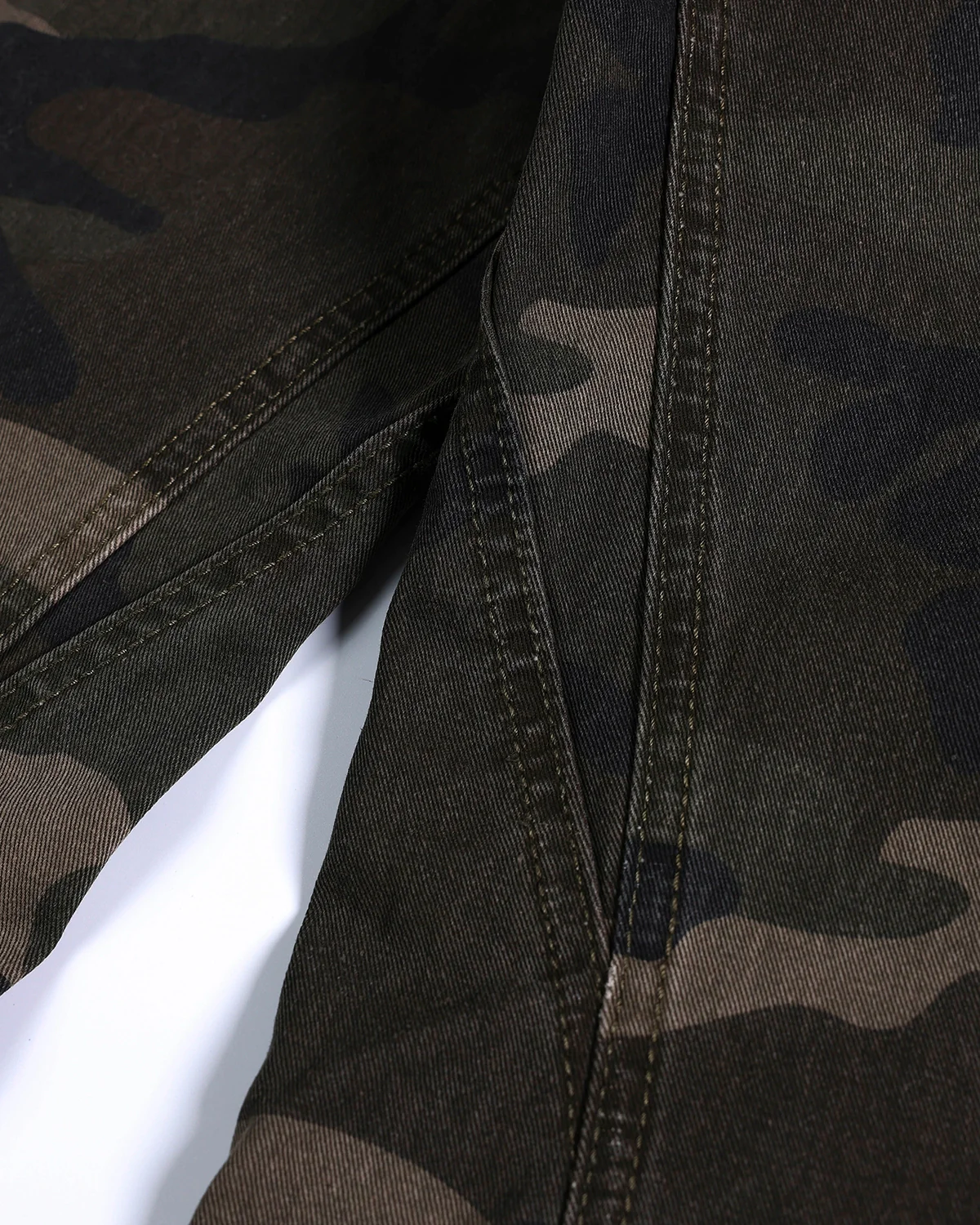 Studded Camo Barrel Jeans | Inflation Streetwear - Image 10