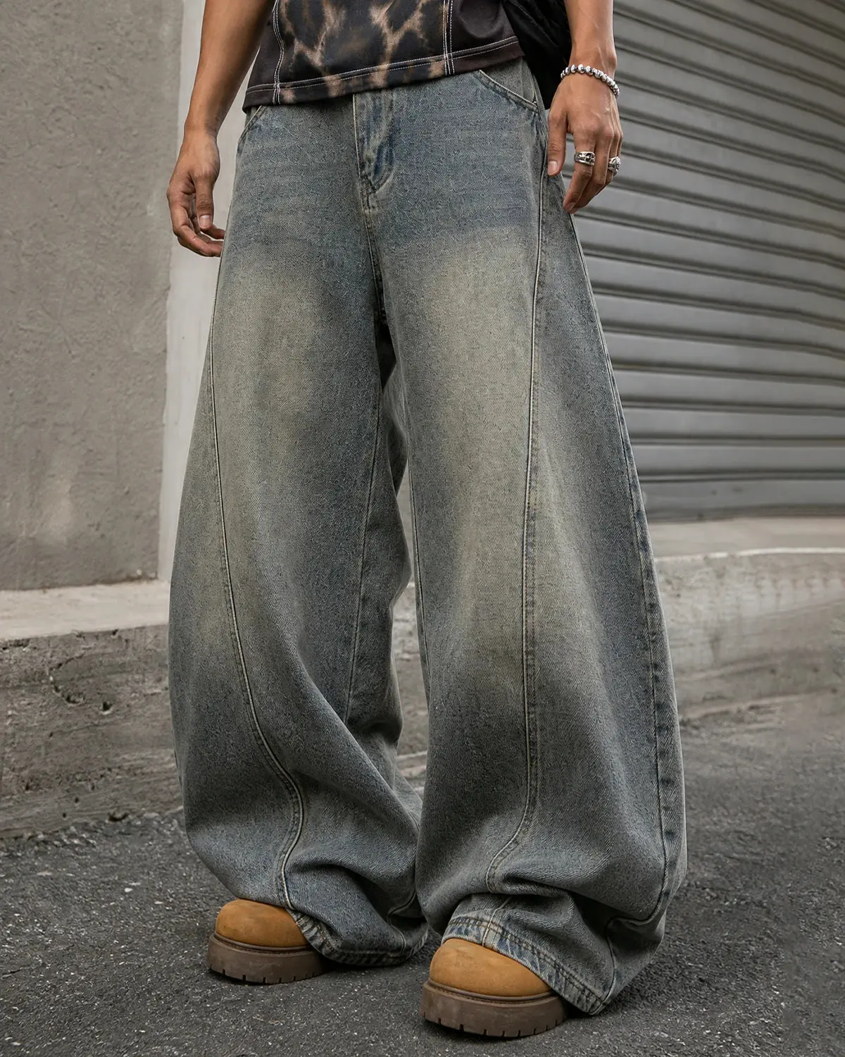 Super Barrel Baggy Jeans | Inflation Streetwear - Image 6