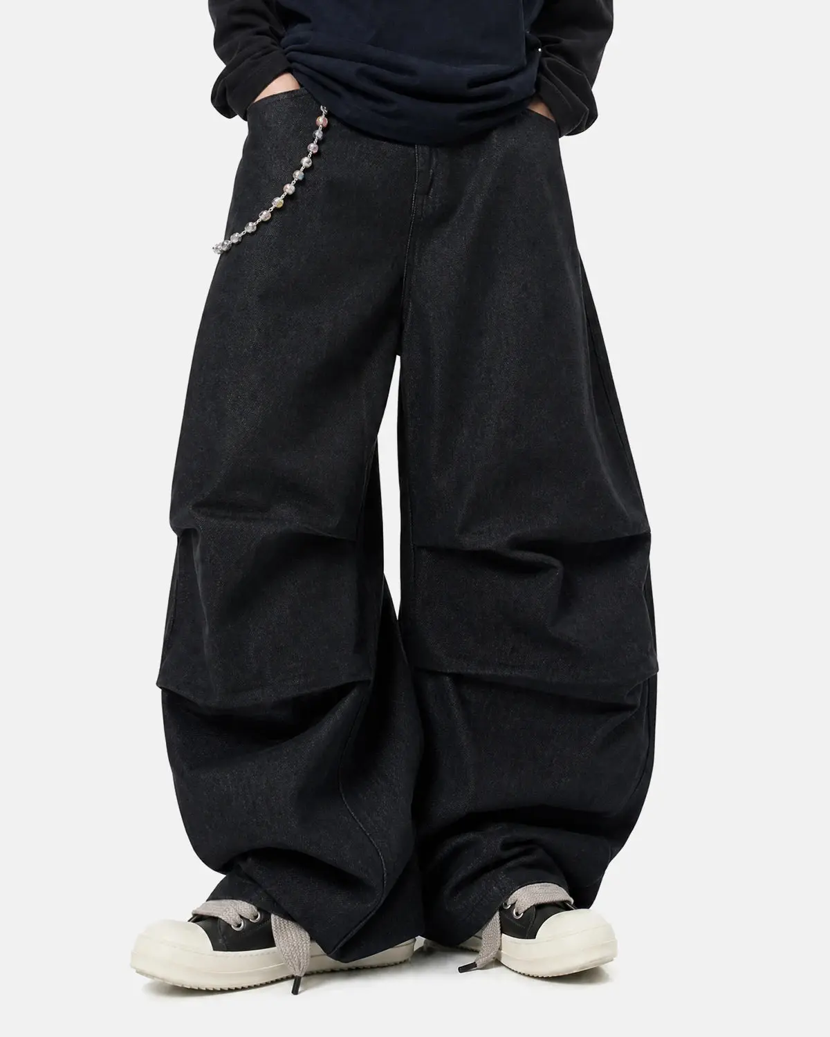 Super Raw Baggy Jeans | Inflation Streetwear - Image 2