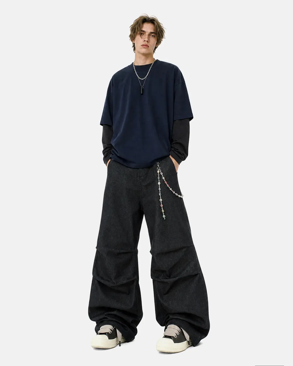 Super Raw Baggy Jeans | Inflation Streetwear - Image 3