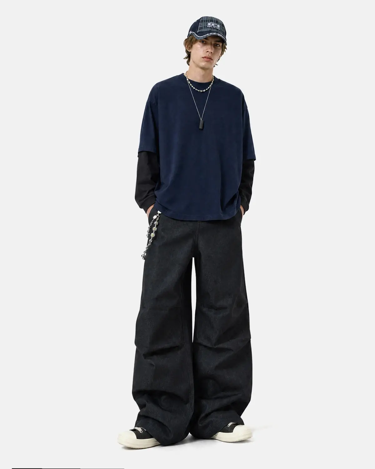 Super Raw Baggy Jeans | Inflation Streetwear - Image 4