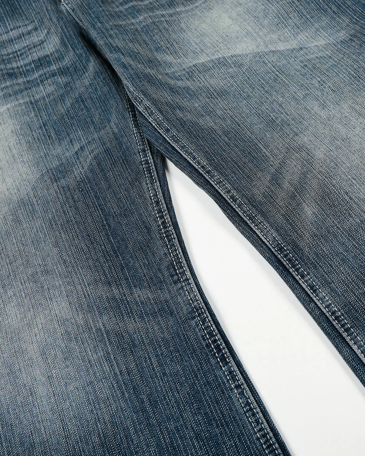 Textured Bamboo Weave Denim Jeans | Inflation Streetwear - Image 7
