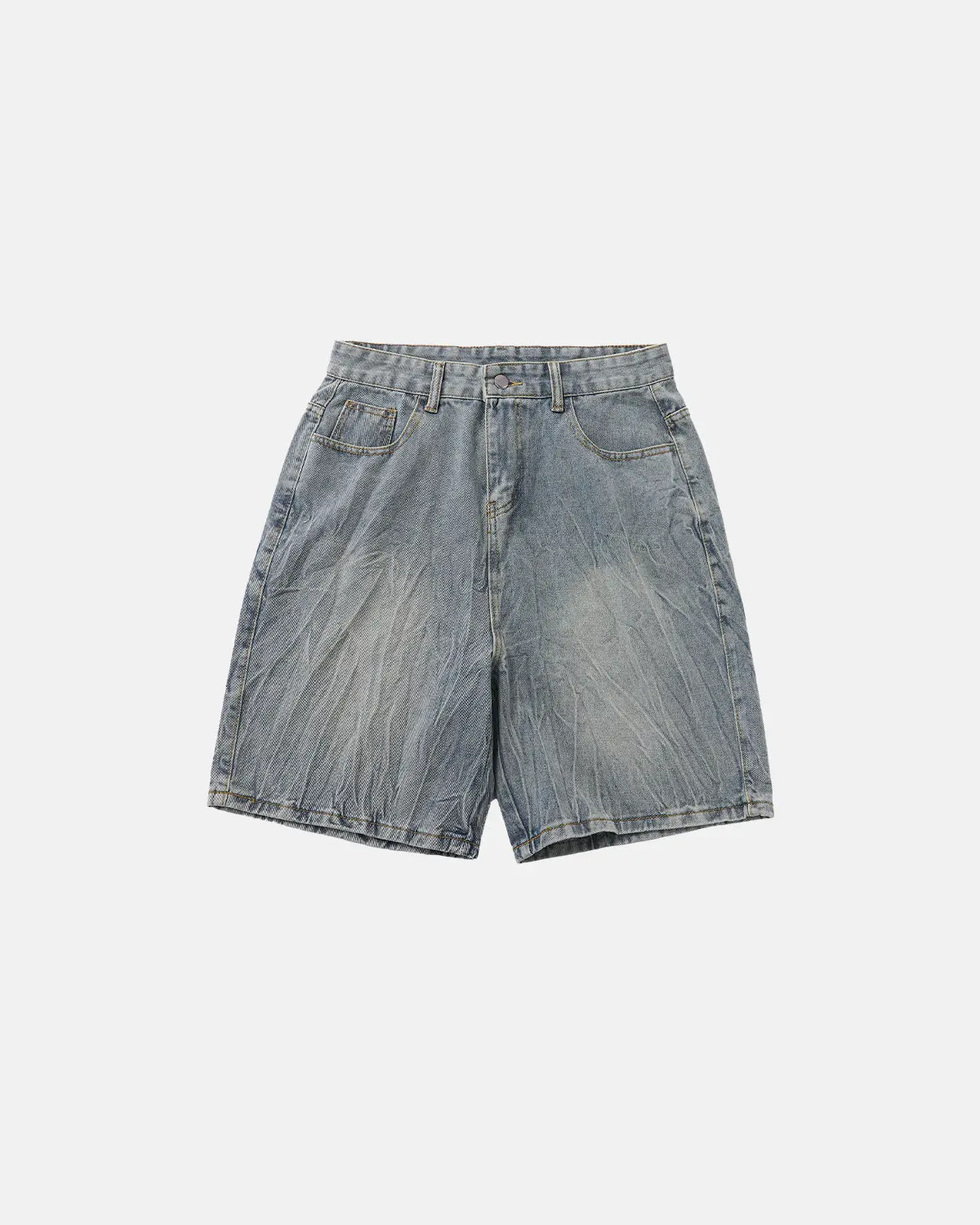 Textured Washed Longline Jorts | Inflation Streetwear