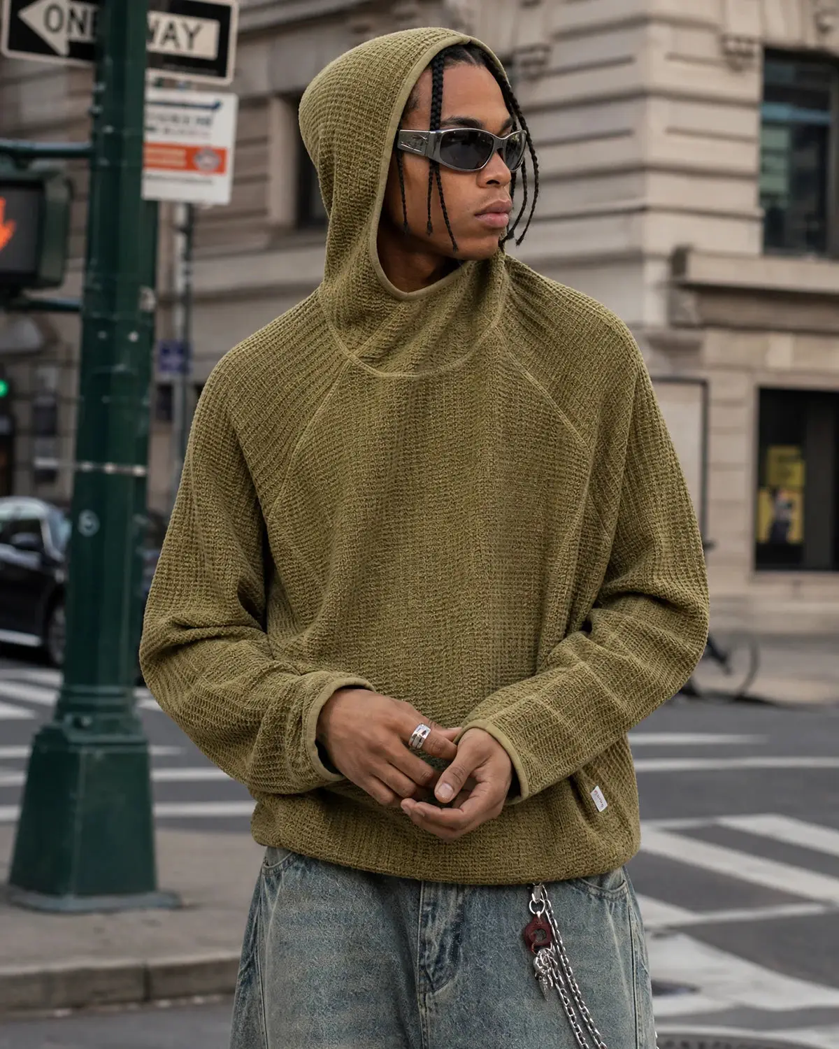 Thermolite® Lightweight Grid Texture Hoodies | Inflation Streetwear - Image 10