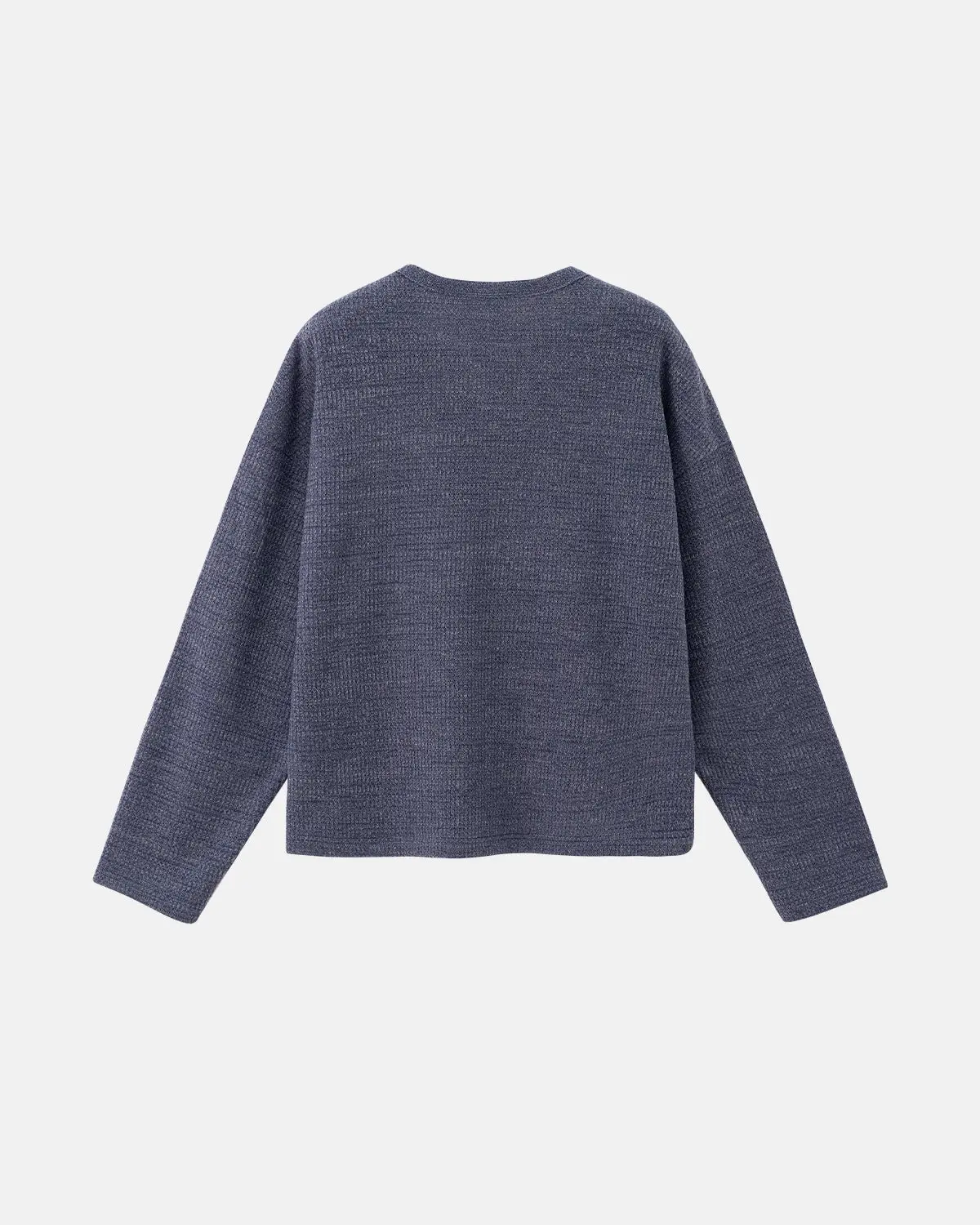 V-neck Long Sleeve Waffle Tees | Inflation Streetwear - Image 6