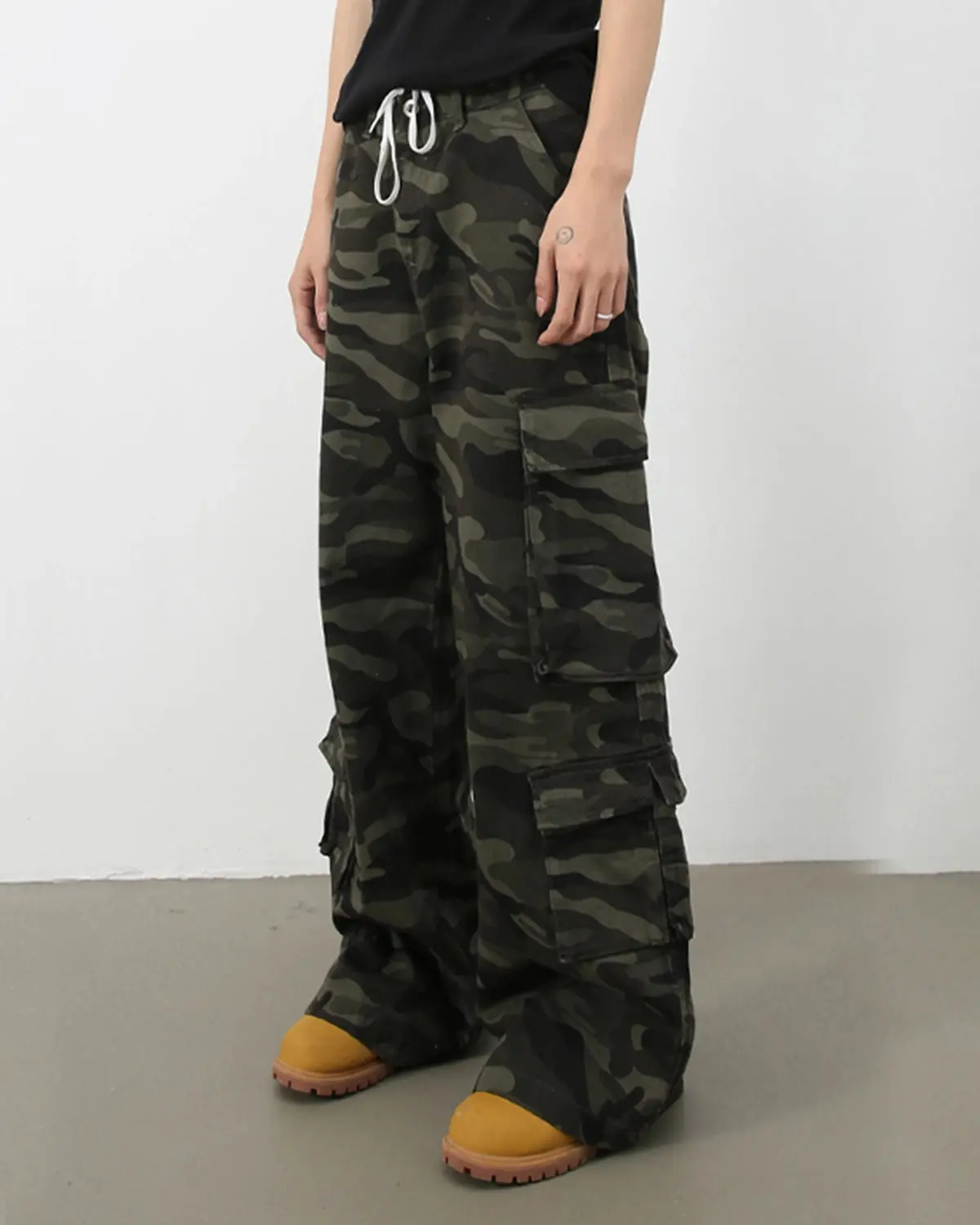 Vintage Camo Cargo Pants | Inflation Streetwear - Image 5