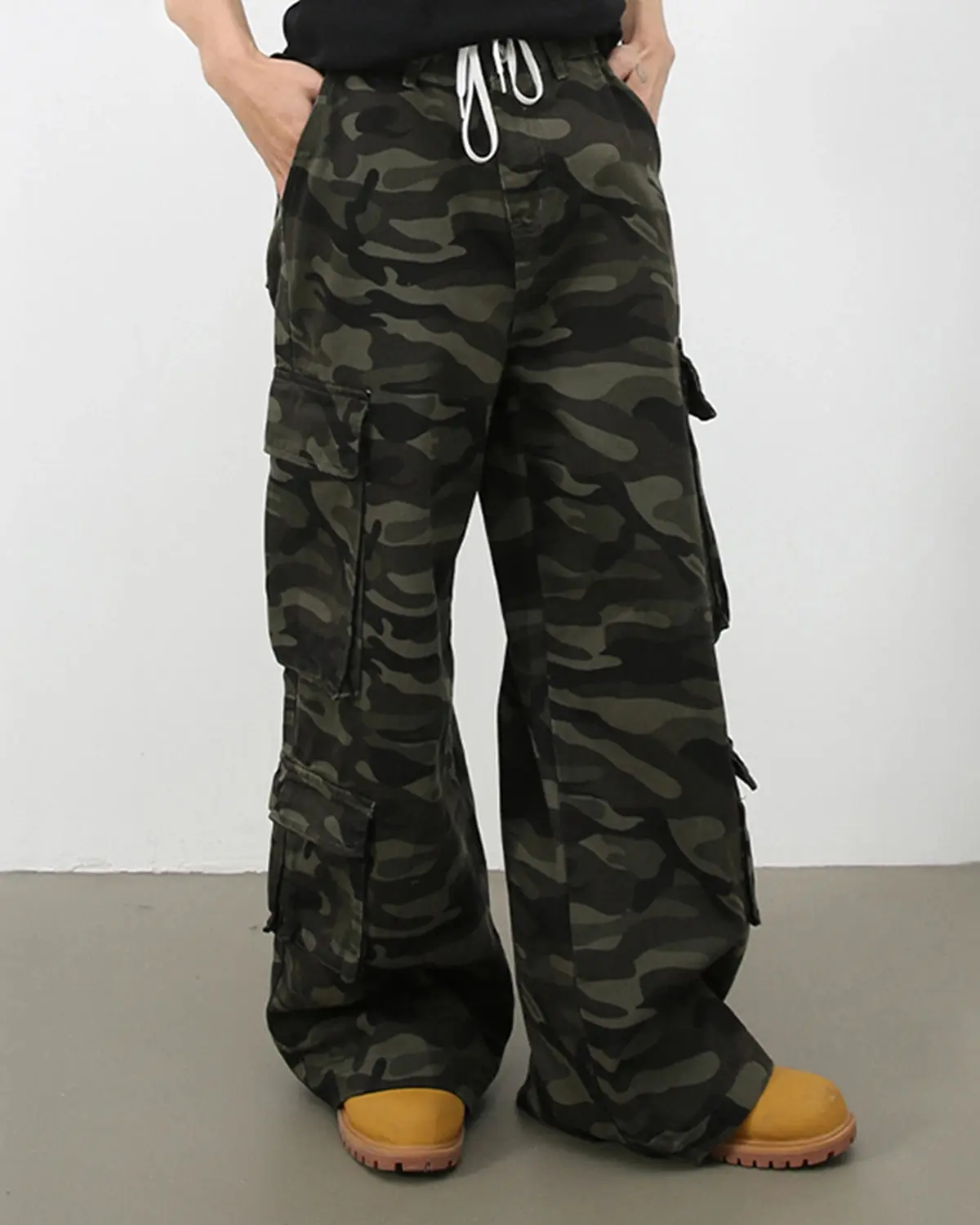 Vintage Camo Cargo Pants | Inflation Streetwear - Image 6