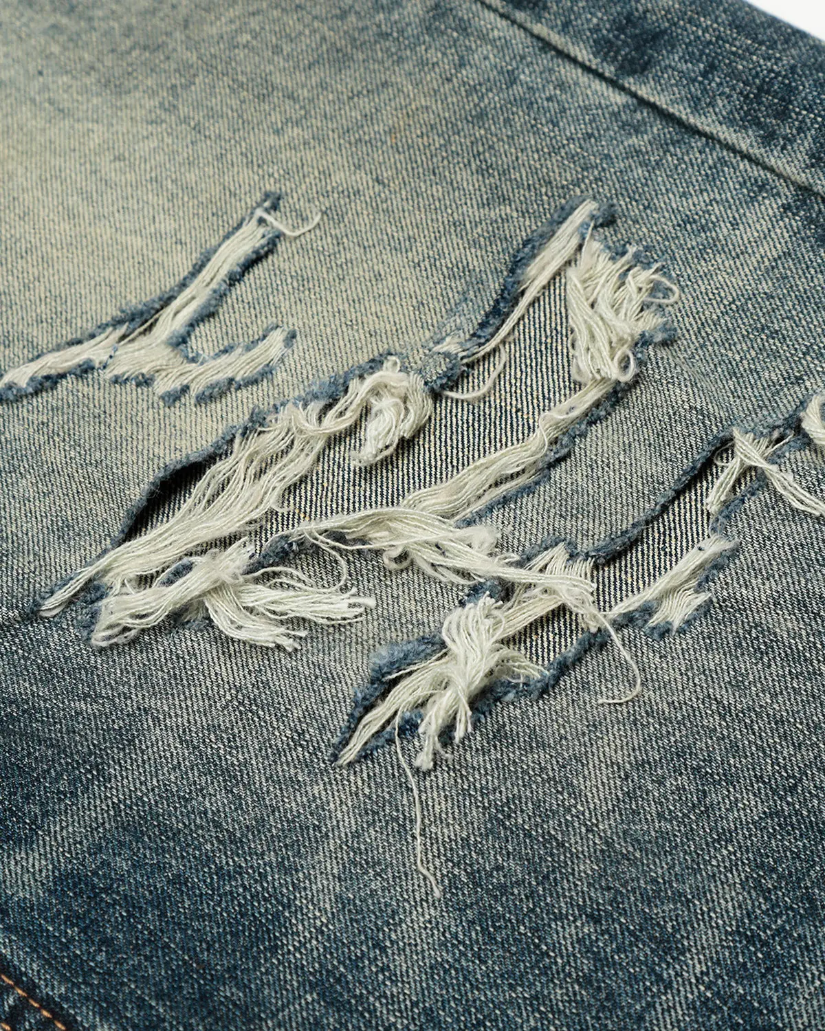 Vintage Distressed Baggy Jeans | Inflation Streetwear - Image 7