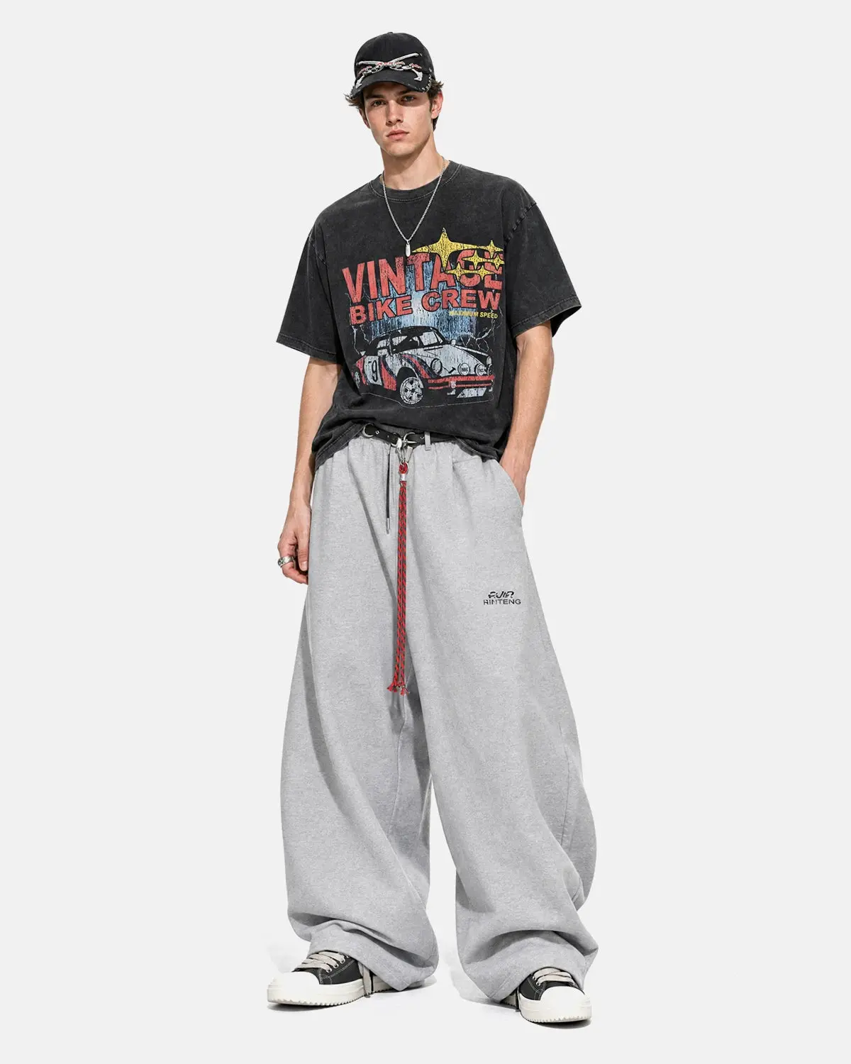 Vintage Graphic Snow Washed T-Shirt | Inflation Streetwear - Image 5