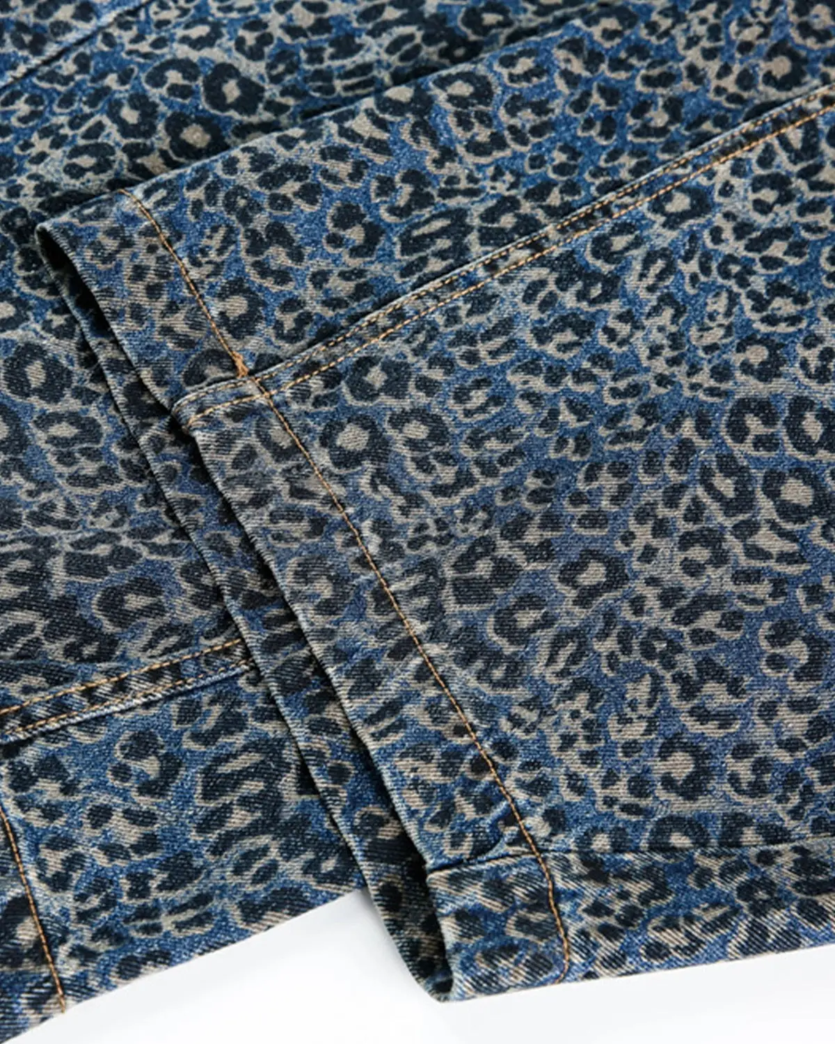 Vintage Leopard Print Barrel Jeans | Inflation Streetwear - Image 8