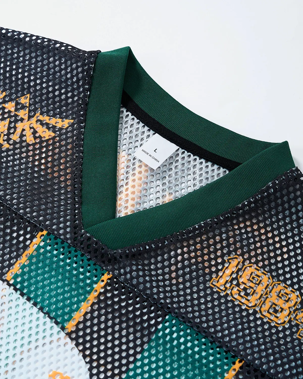Vintage Striped Mesh Jersey | Inflation Streetwear - Image 8