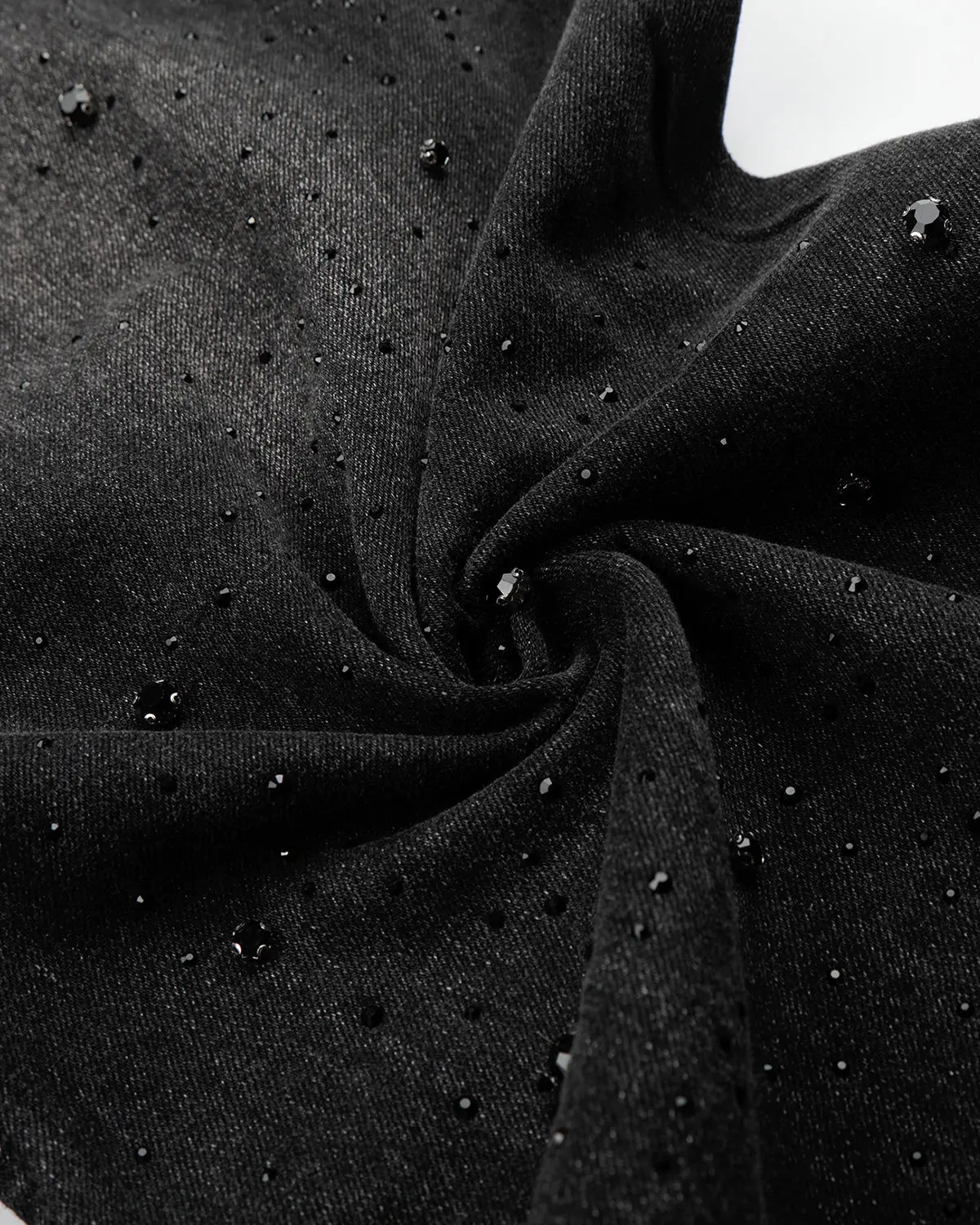 Vintage Washed Rhinestone Barrel Jeans | Inflation Streetwear - Image 8