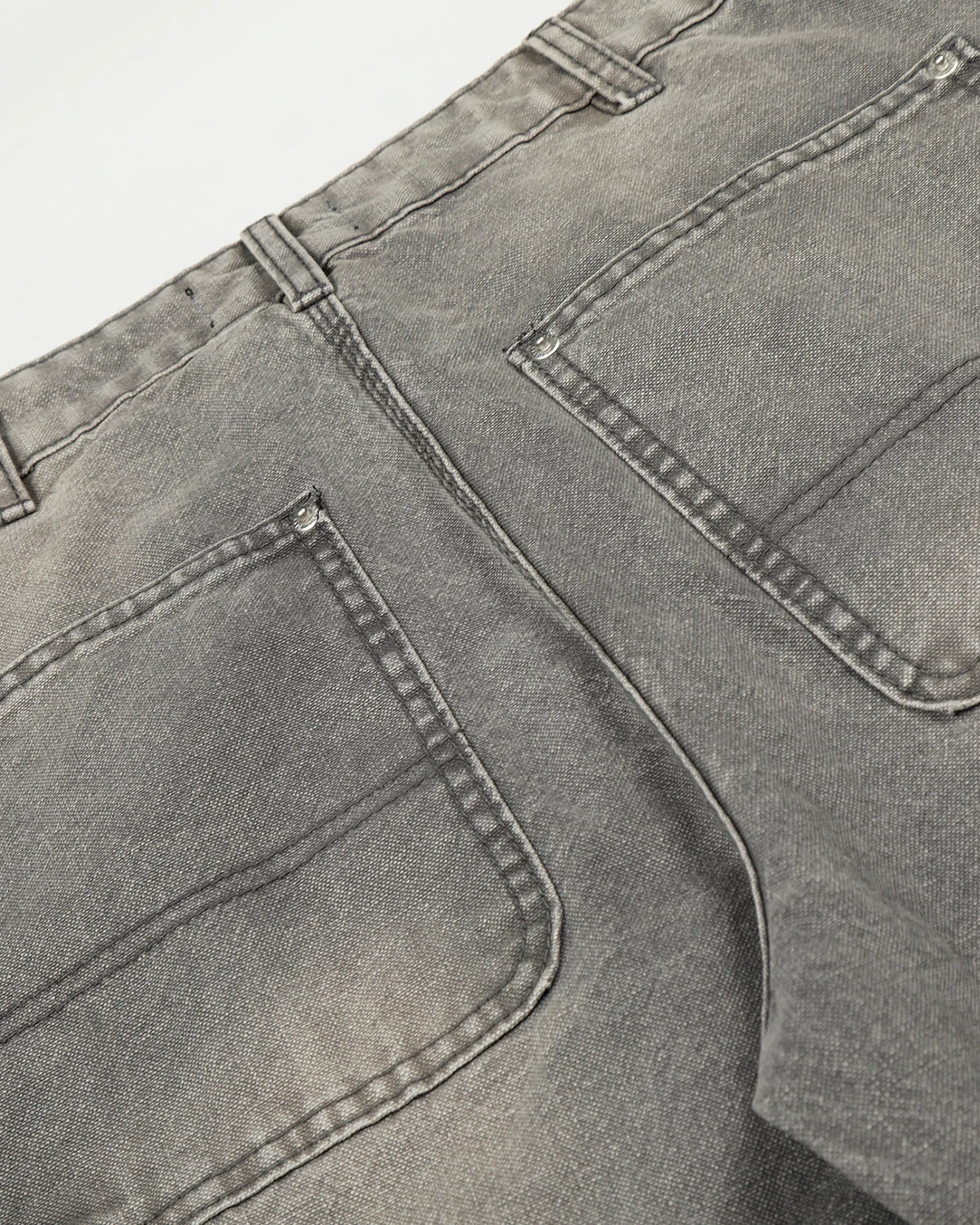 Wash Deconstructed Barrel Jeans | Inflation Streetwear - Image 9
