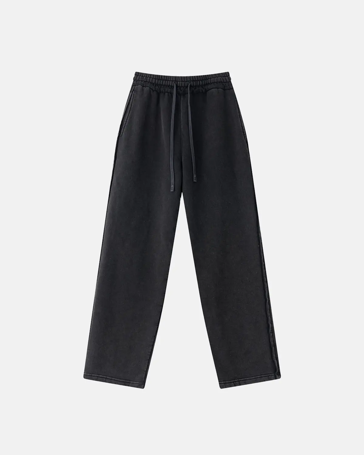 Wash Patchwork Straight Leg Sweatpants | Inflation Streetwear - Image 3