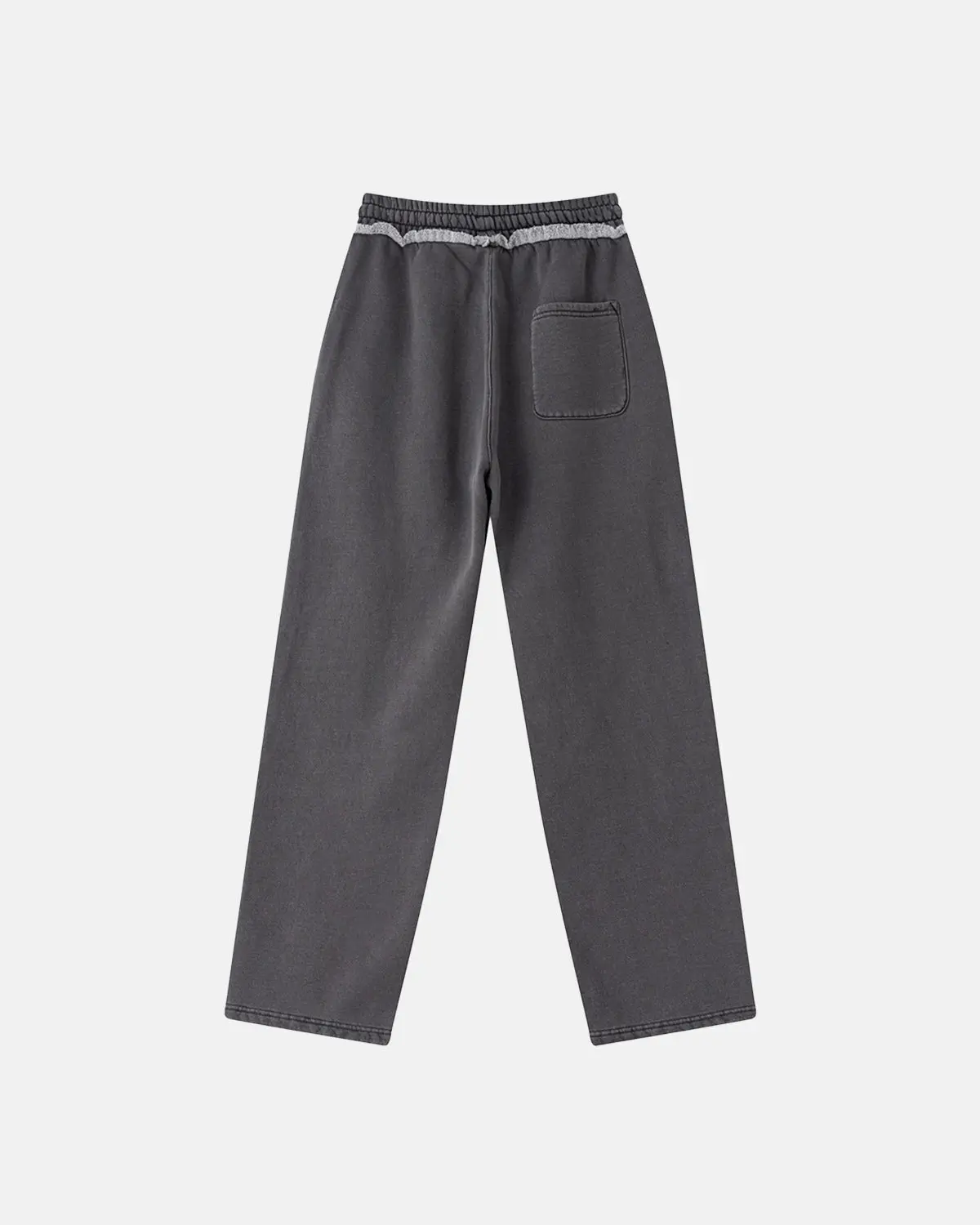 Wash Patchwork Straight Leg Sweatpants | Inflation Streetwear - Image 7