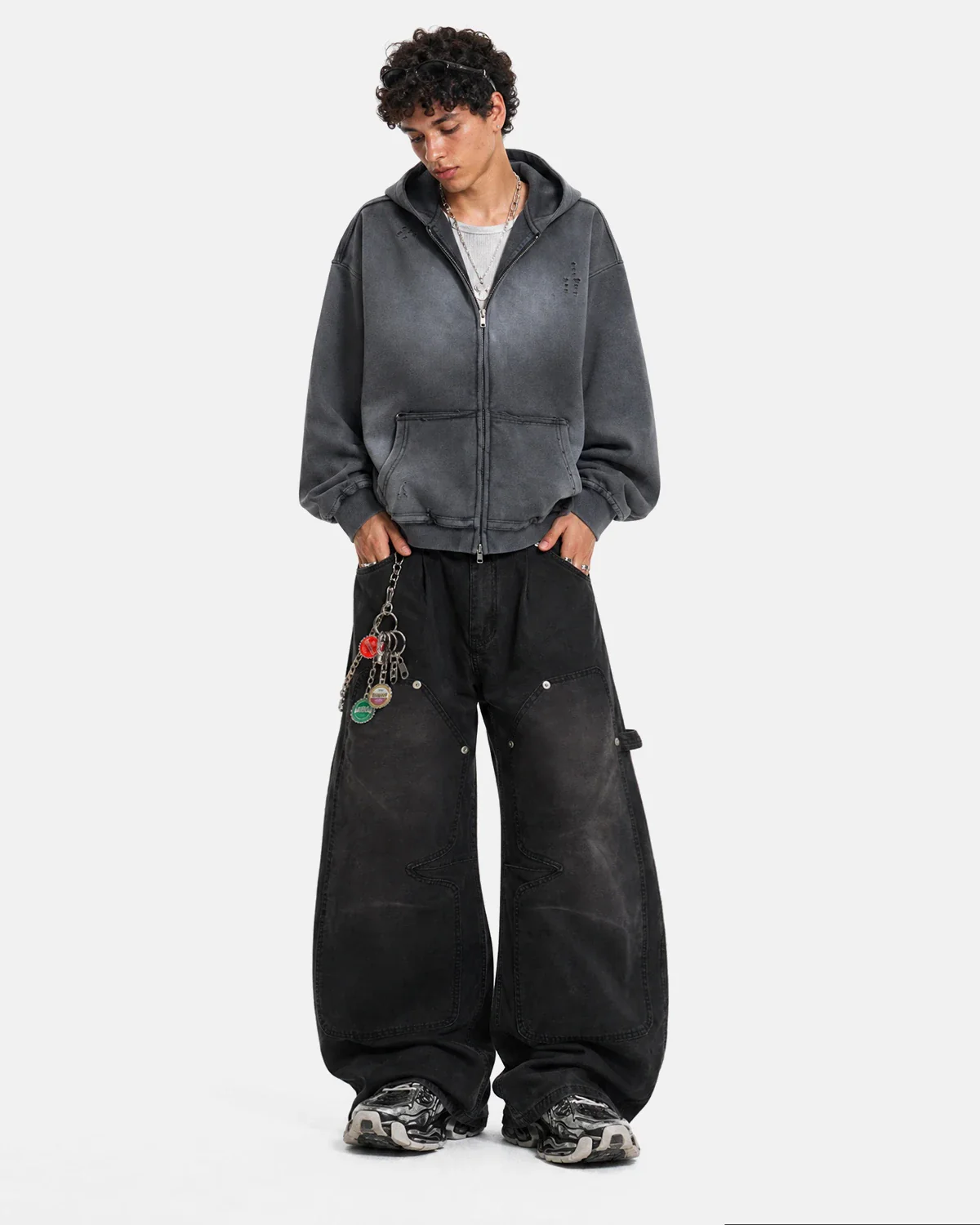 Washed Barrel Cargo Pants | Inflation Streetwear - Image 4