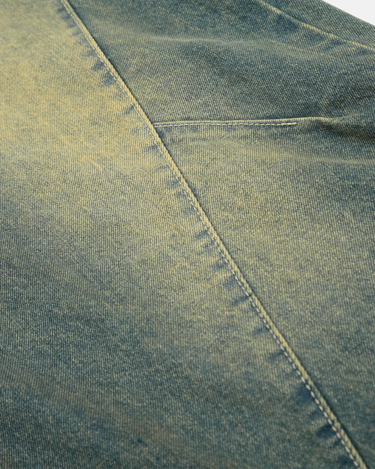 Washed Curved Seam Barrel Jeans | Inflation Streetwear - Image 12