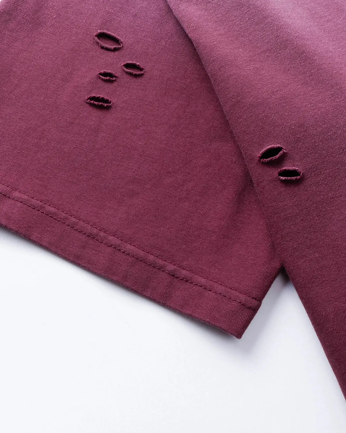 Distressed Ripped Washed Polo Shirts | Inflation Streetwear - Image 9