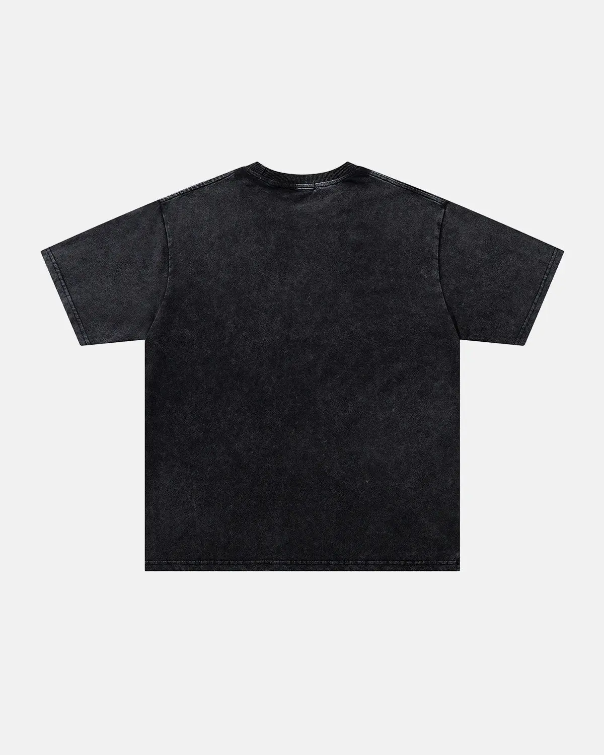 Washed Rhinestone Flame Boxy T-Shirt | Inflation Streetwear - Image 8