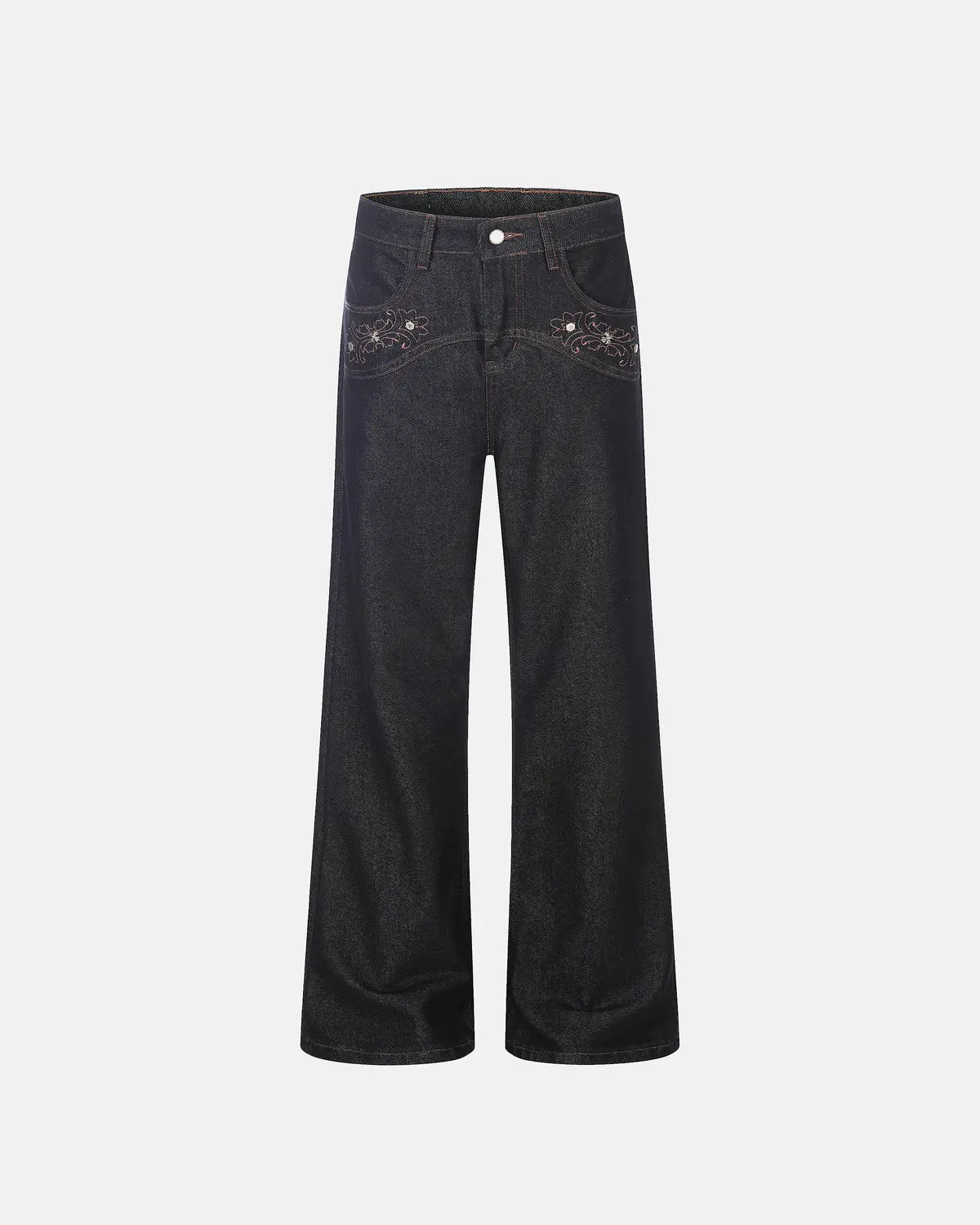Vintage Embroidered Bootcut Jeans | Inflation Streetwear