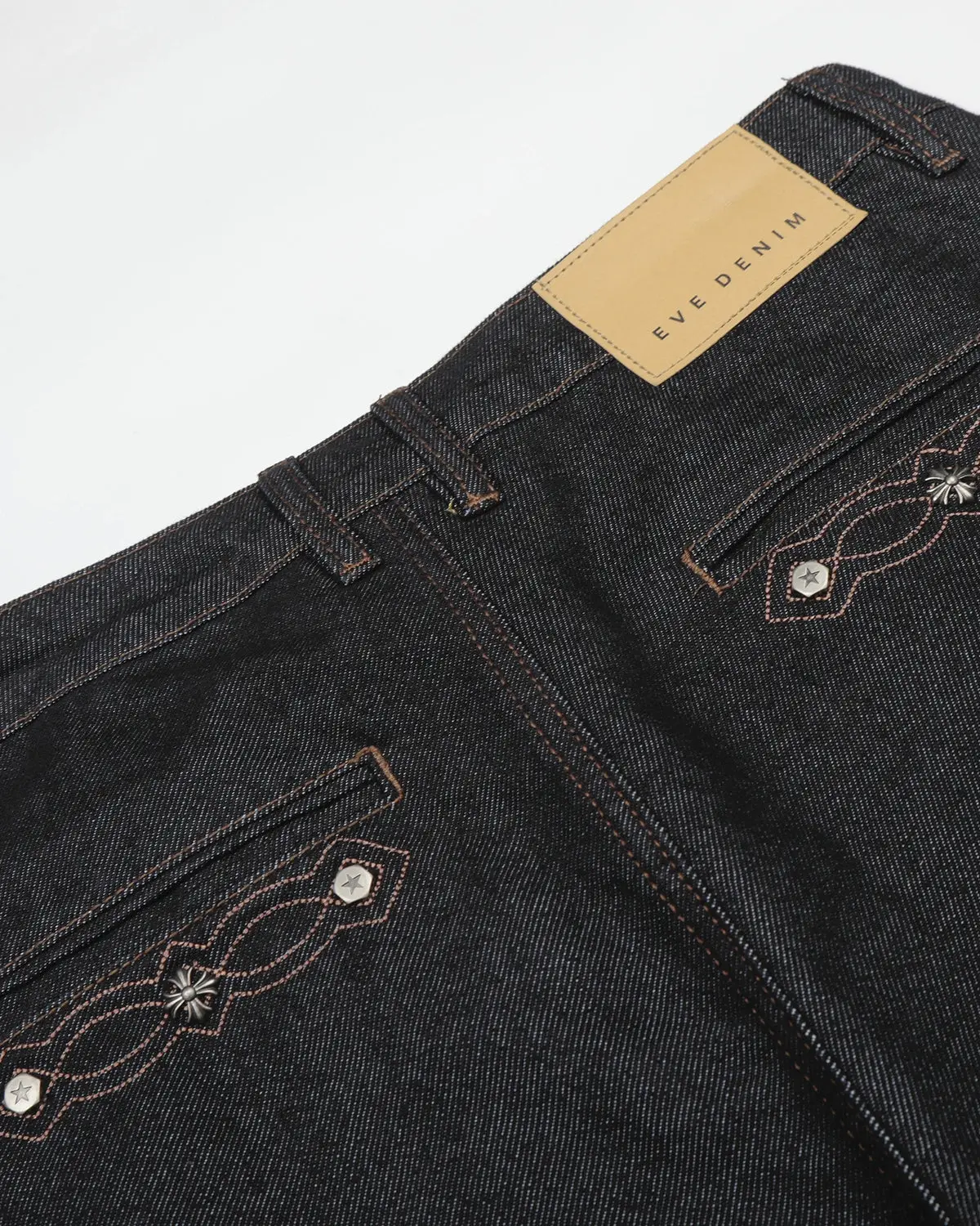 Vintage Embroidered Bootcut Jeans | Inflation Streetwear - Image 6